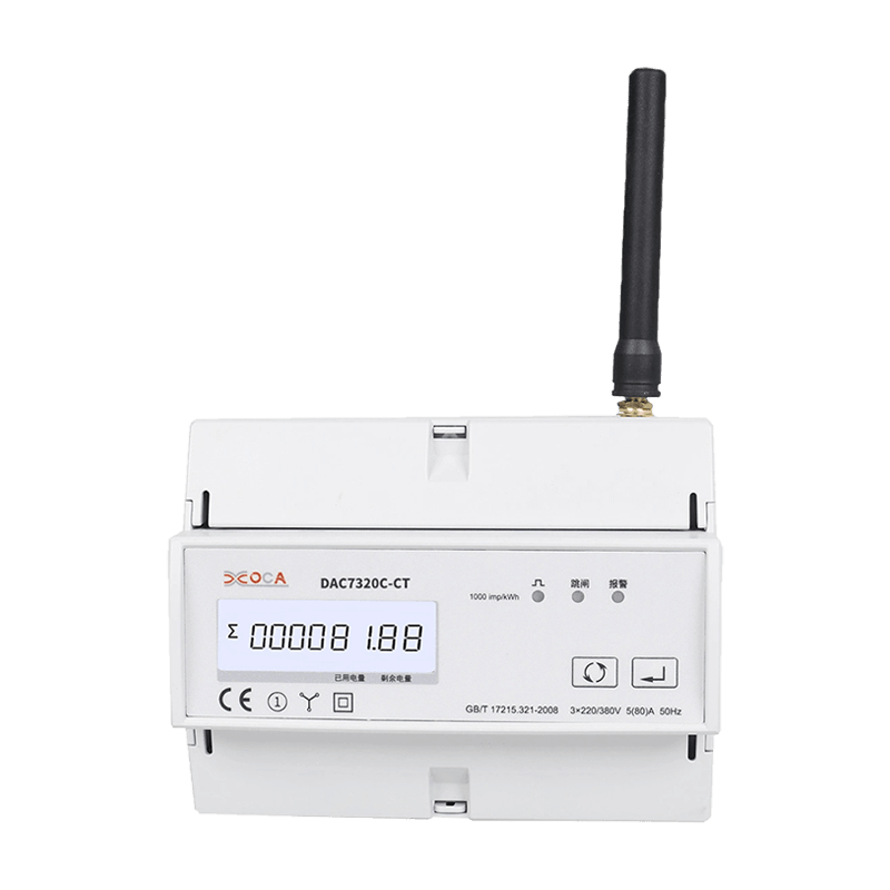 Dac7320c-CT DIN 레일 다기능 WiFi(변압기 스마트 Modbus 에너지 미터 포함)