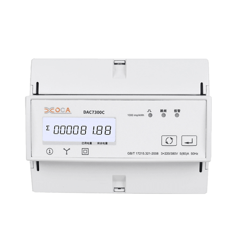 DAC7300C DIN 레일 3상 Modbus AC 릴레이 전력계