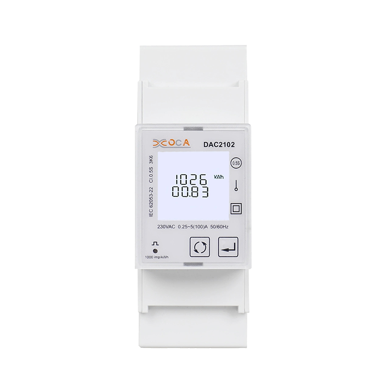 Dac2102 단상 스마트 Modbus 전기 에너지 미터