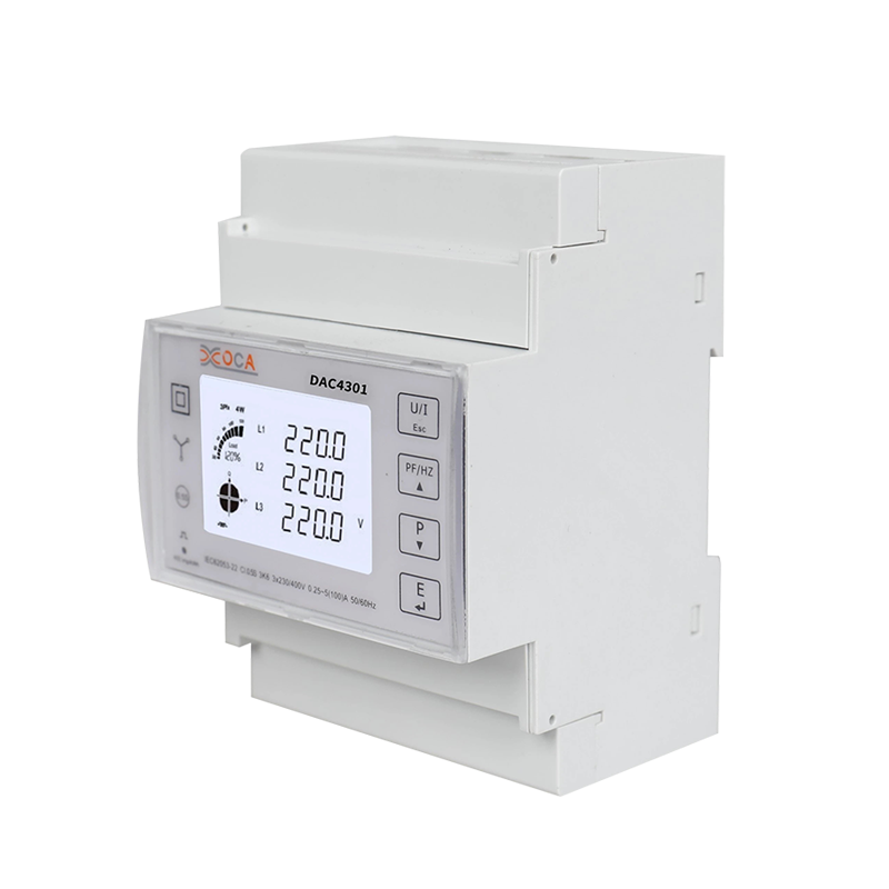 Dac4301 삼상 Modbus 신기술 스마트 전기 계량기