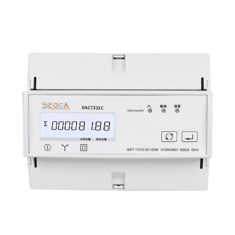 Dac7321c 삼상 원격 제어 Modbus 스마트 전기 계량기