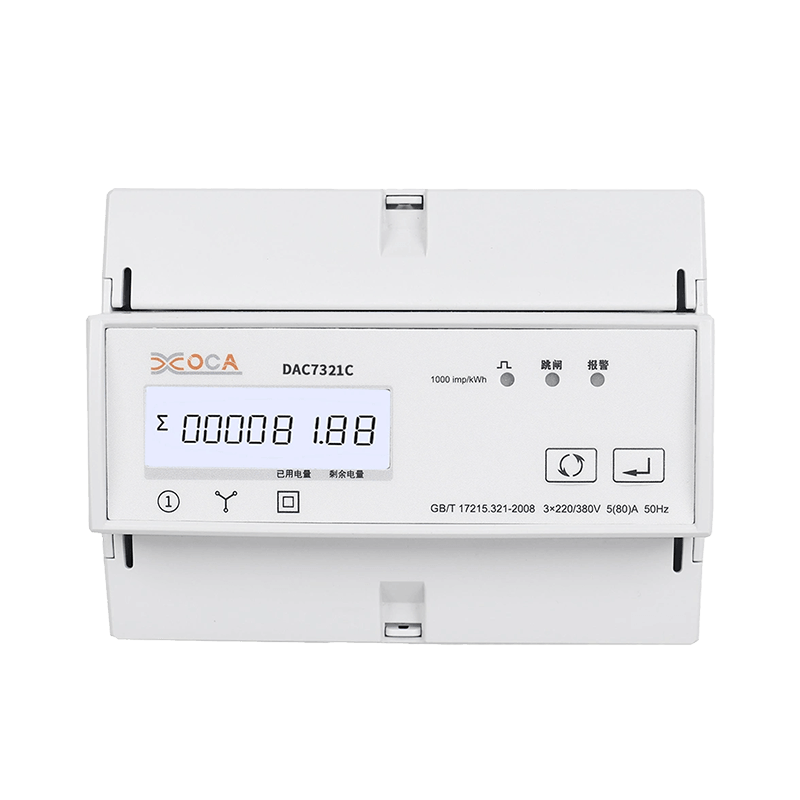 Dac7361c Tuya Zigbee 스마트 디지털 원격 제어 에너지 미터