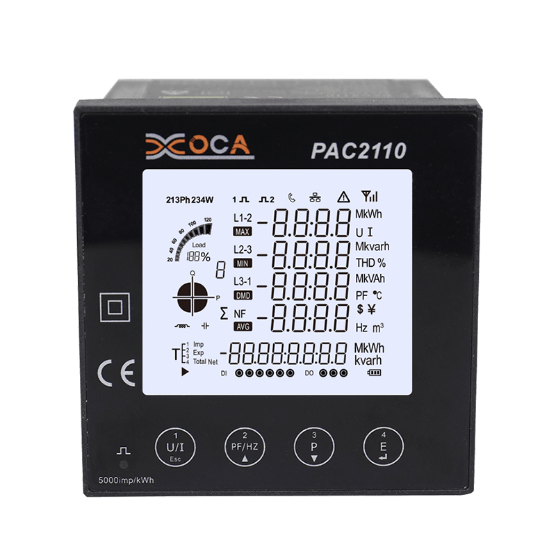 PAC2110 다기능 스마트 WiFi LCD 패널 디지털 무선 전력 분석기