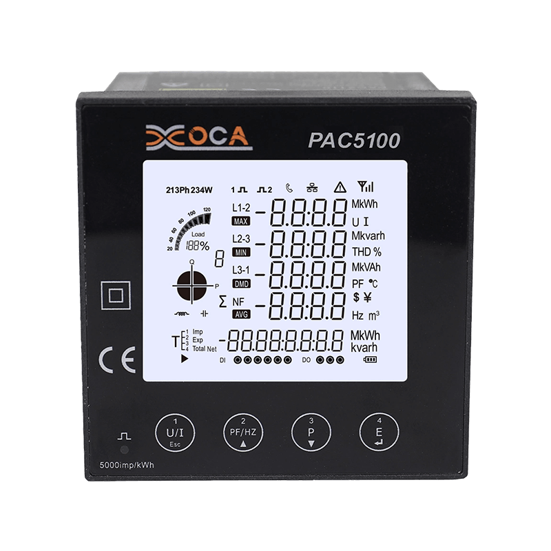 PAC5100 단상 스마트 WiFi 다기능 지능형 패널 미터