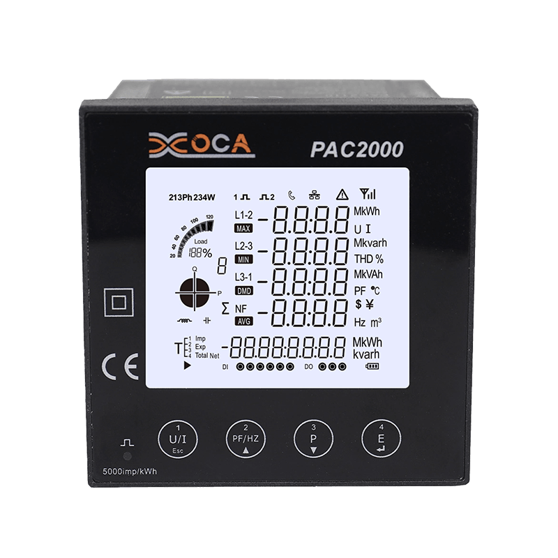 PAC5010 무선 스마트 Modbus 다기능 전자 패널 미터